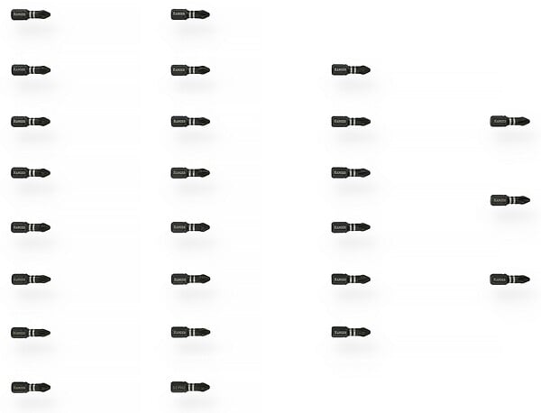 HANGER - Boite de 25 embouts à choc impact PH2 25mm - HANGER - 133018 - large