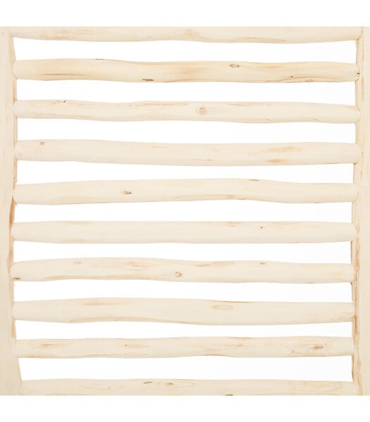 ATMOSPHERA - Paravent en Bois de Peuplier et Coton H 169,5 cm - large