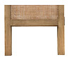 ATMOSPHERA - Paravent Cannage en Bois de Paulownia et Rotin H 169.5 cm - vignette