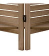 ATMOSPHERA - Paravent original avec 3 Étagères  Bois naturel H 170 cm - vignette