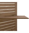 ATMOSPHERA - Paravent original avec 3 Étagères  Bois naturel H 170 cm - vignette