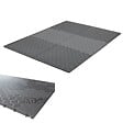 INTEC - Lot de 10 Dalles de sol Clipsables Grises 116x76x3 cm Rectangulaire Polypropylène Revêtement de Sol 7.69m2 INTEC - vignette
