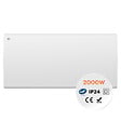 CIARRA - CIARRA CDHT20E Radiateur Electrique Mural 2000W 15-20㎡ Chauffage IP24 Programable Inertie Sèche Céramique - vignette