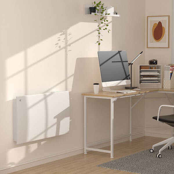CIARRA - CIARRA CDHT15E Radiateur Electrique Mural 1500W 10-15㎡ Chauffage IP24 Programable Inertie Sèche Céramique - large