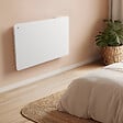 CIARRA - CIARRA CDHTD15A-W Radiateur Electrique Connecté Mural 1500W 10-15㎡ Double Cœur de Chauffe IP24 Chauffage Programable - vignette