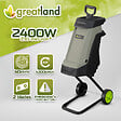 GREATLAND - Broyeur de végétaux électrique 2400W - vignette