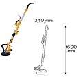 VITO - Ponceuse à plâtre téléscopique 710W Girafe pour cloisons sèches + Triangle VITO - vignette