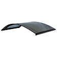STARKEDACH - Auvent à cadre en aluminium RODEO R-150 8017 bombé avec revêtement en polycarbonate - vignette