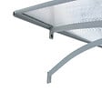 STARKEDACH - Auvent à cadre en aluminium STARKEDACH courbé L-160 7035 avec revêtement en polycarbonate - vignette
