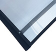 STARKEDACH - Auvent à cadre en aluminium RODEO R-150 7016 bombé avec revêtement en polycarbonate - vignette