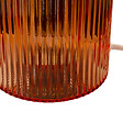 C-CREATION - Lampadaire de table - Verre strié - Charmy - Vermillon - E27 - vignette