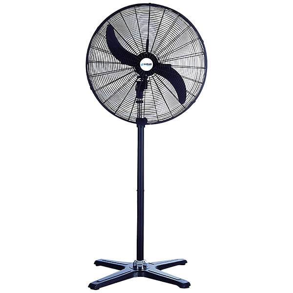 SPLUS - Ventilateur industriel sur pied S.PLUS VM 56 PI.1 D56cm 115W débit 10500m3/h 230V monophasée 3 allures - large