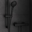 ESSEBAGNO - Carra mitigeur douche thermostatique noir - vignette