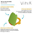 VITRA - Abattant VitrA Sento Kids Vert et Jaune pour enfants - vignette