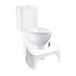 GROHE - PACK WC à poser Bau Ceramic + Tabouret physiologique plastique Blanc - vignette