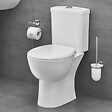GROHE - PACK WC à poser Bau Ceramic + Tabouret physiologique Bois - vignette