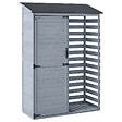 BELIANI - Abri de jardin CENGIO 130 cm 57 cm Gris - vignette
