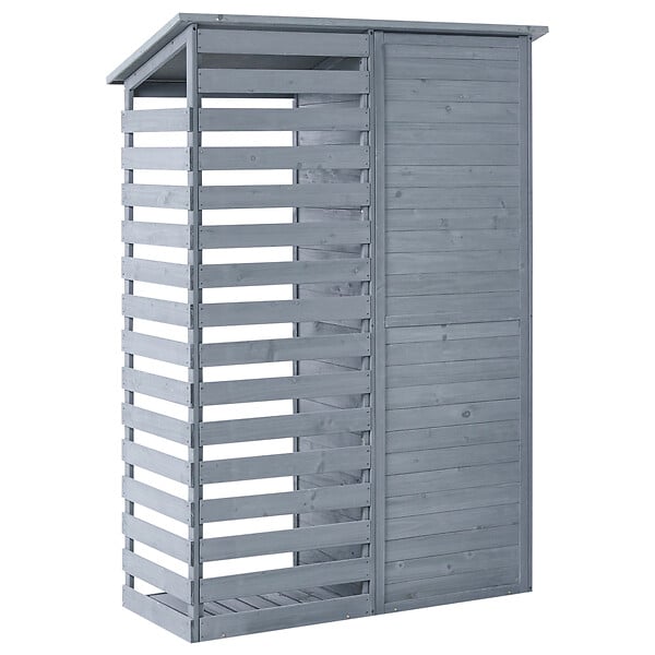 BELIANI - Abri de jardin CENGIO 130 cm 57 cm Gris - large