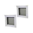 MARMOX - Duo de niches à carreler étanche - Format intérieur U-Tile - 15 cm de profondeur - vignette