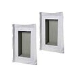 MARMOX - Duo de niches à carreler étanche - Format intérieur U-Tile - 15 cm de profondeur - vignette