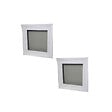 MARMOX - Duo de niches à carreler étanche - Format intérieur U-Tile - 9 cm de profondeur - vignette