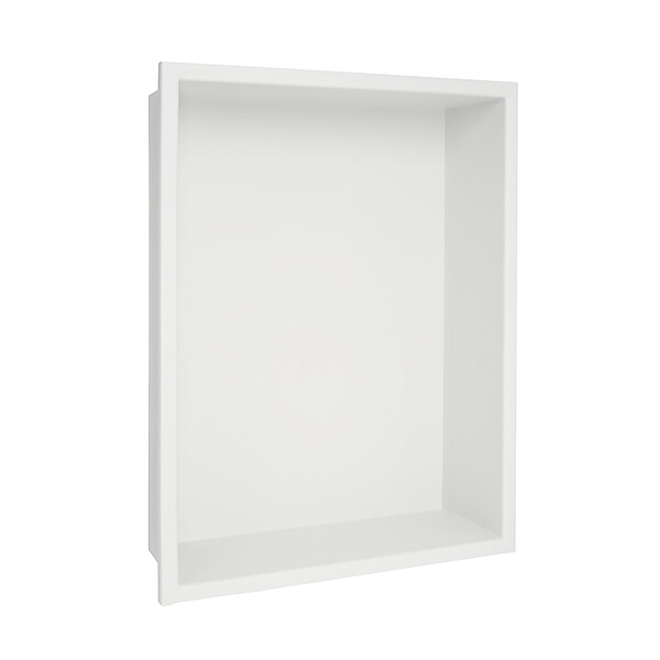 MARMOX - Niche design 40 x 30 cm U-Tile encastrable en acier inox - large