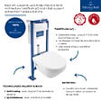 VILLEROY ET BOCH - Pack WC suspendu sans bride Architectura Twistflush [e³] rond + bâti-support ViConnect + plaque blanc - vignette