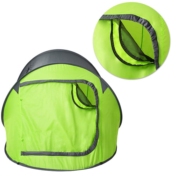 TECTAKE - Tente 2 places gris/vert - large