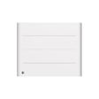 BESTHERM - Radiateur électrique fixe à inertie sèche céramique 1000W TANIN horizontal blanc - vignette