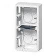 LEGRAND - Cadre Mosaic - 2 Postes Vertical - 40mm - vignette
