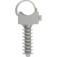 CENTRALE BRICO - Lot de 10 fixes pour tube et chevilles, Diam.16, L.75 mm - vignette