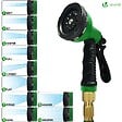 VOUNOT - Tuyau d’Arrosage Extensible 15m Renforce avec Accessoires vert - vignette