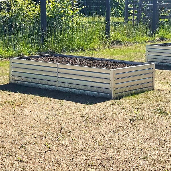 KLASIKA GARDEN - Jardinière surélevée KLASIKA GARDEN, acier galvanisé 150x75x30 - large