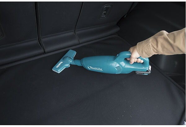 MAKITA - Aspirateur balai  CXT ® MAKITA CL106FDWYW - 12V Li-Ion - 1,5 Ah - 31 mbar - 1 batterie + chargeur - large