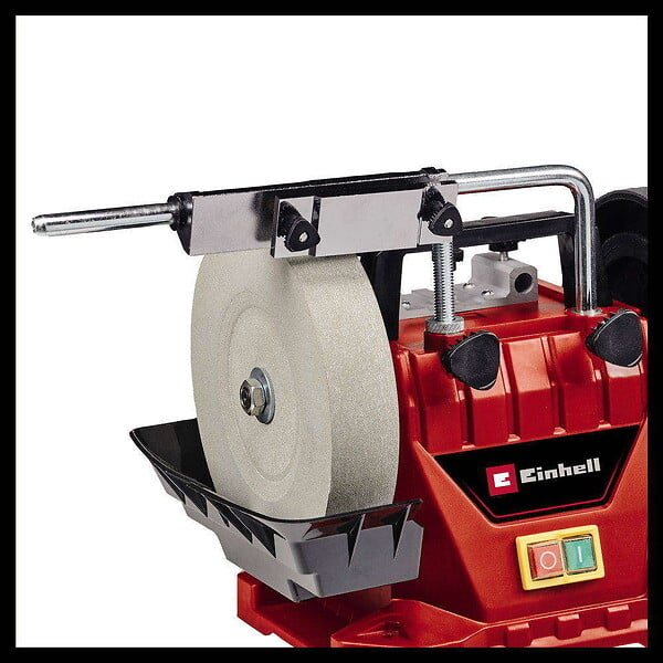 EINHELL - Touret à meuler TC-WG 200 - 125W - meulage humide - large