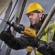 DEWALT - Perforateur SDS-plus 710W 2J DEWALT D25033-QS - vignette
