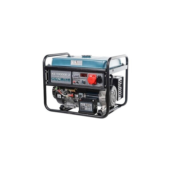 KONNER SOHNEN - Könner & Söhnen Groupe électrogène 8000W Essence 230V/400V KS10000E-3 - large