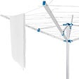 TECTAKE - Séchoir à linge mobile en aluminium gris - vignette