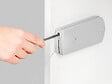 EMUCA - Mécanisme de porte Relevable Microwinch, 6kg, Acier et Plastique, Gris - vignette