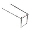 EMUCA - Coulisses pour table à rallonge Party, Aluminium, Inox anodisé - vignette