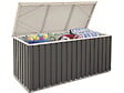 DURAMAX - Coffre de rangement métal 1,27m² - 1,74 x 0,73 m - Anthracite - vignette