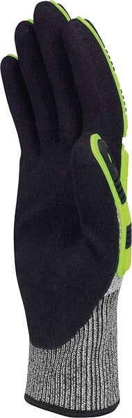 DELTA PLUS - Gant de protection antichoc - Nitrile tactile - Jaune - large