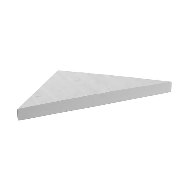 MARMOX - Banc d'angle pour douche en résine imitation ardoise 53 x 53 x 8 cm U-Tile - large