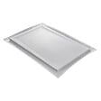 MARMOX - Receveur résine U-Tile imitation marbre blanc - grille caniveau excentrée - vignette