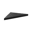 U-TILE - Etagère d'angle en résine 26 x 26 cm x 2,5 cm U-Tile imitation ardoise - vignette