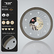 LEMAN - Disque diamant Leman SA - jante continue - carrelage - ø180mm - vignette