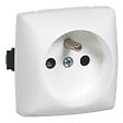 LEGRAND - Prise 2P+T saillie - Les Apparents - Blanc - Bornes auto - vignette
