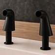 ESSEBAGNO - Colonnettes raccord bain-douche noires - vignette