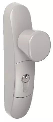 JPM - Demi-ensemble à bouton sans cylindre profil européen aluminium – JPM - EN3300-01-0A - large