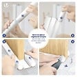 VOUNOT - Lot de 4 Boudins de Porte Isolants coupe froid Découpables 96cm Blanc - vignette